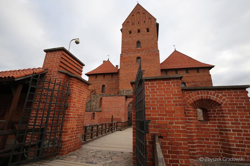 Zamek w Trokach na Litwie